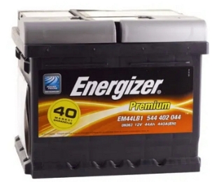 Akumulator 12V 44Ah 440A Energizer Premium desno+
