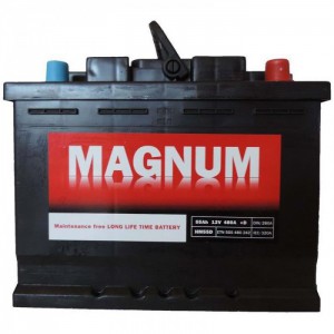 Akumulator 12V 55Ah 480A MAGNUM desno+