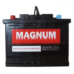 Akumulator 12V 55Ah 480A MAGNUM levo+