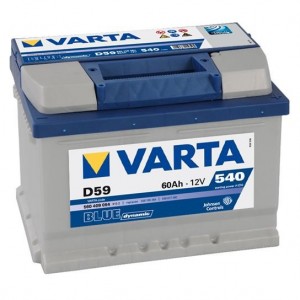 Akumulator 12V 60Ah 540A VARTA Blue Dynamic desno+ niži